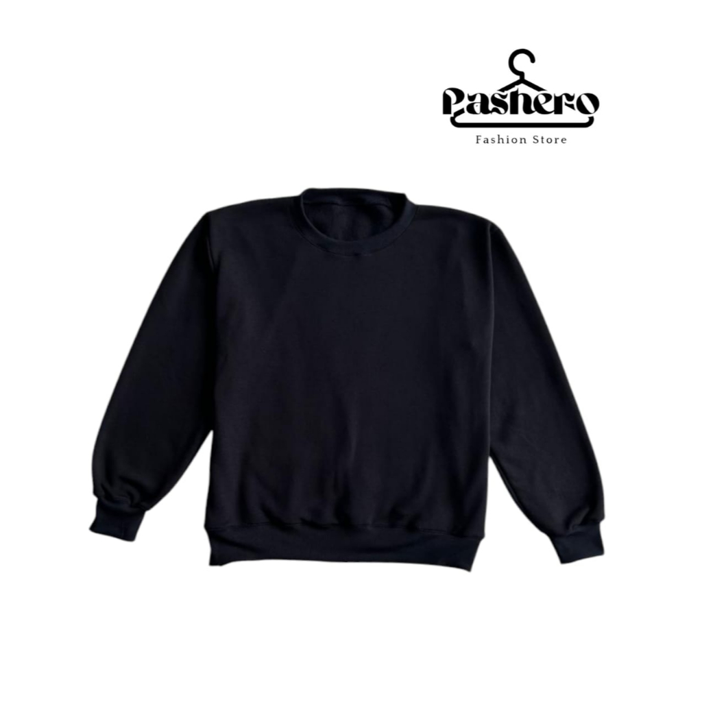 Sweater Crewnek polos pria premium | Hoodie switer polos original premium