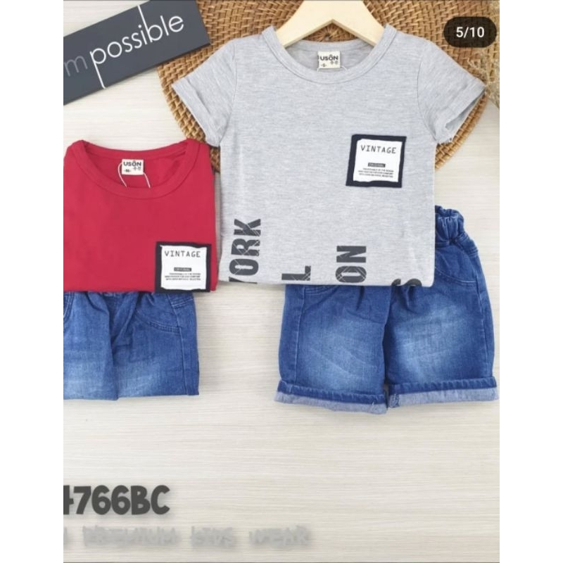 Stelan Uson Jeans Celana Pendek