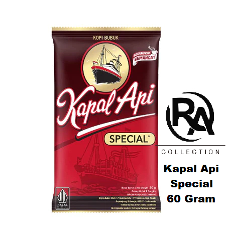 

Kopi Kapal Api Spesial 60 Gram / Bungkus - Rafka Aulia Collection