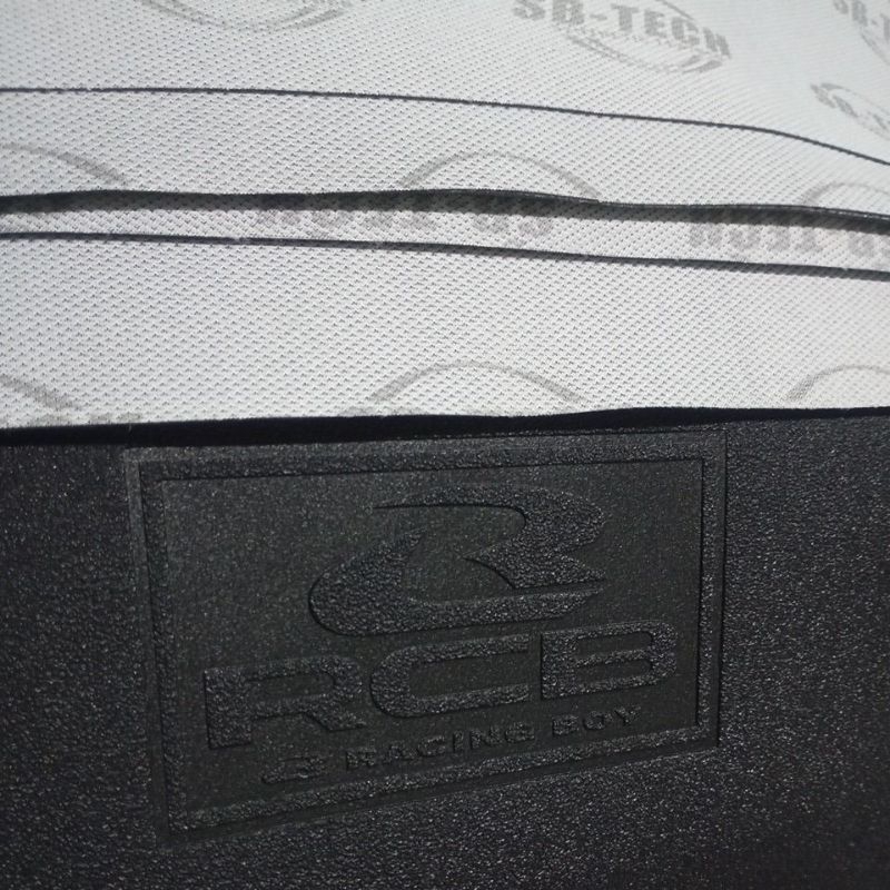 kain jok motor amplas RCB pasir Sb-tech original, kulit jok motor Roadrace, sarung jok motor Racing,