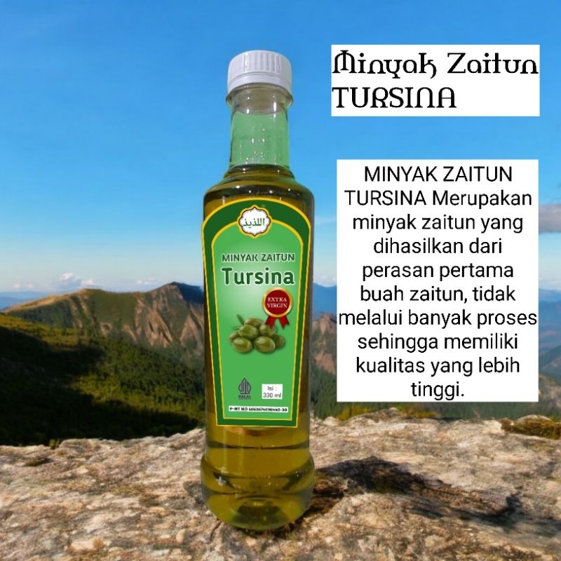 

Minyak zaitun tursina 330ml Extra Virgin Olive Oil EVOO