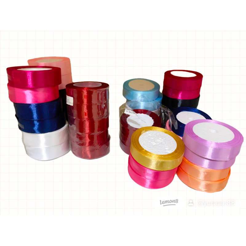PITA SATIN 2,5 CM / 1 INCH PER ROLL