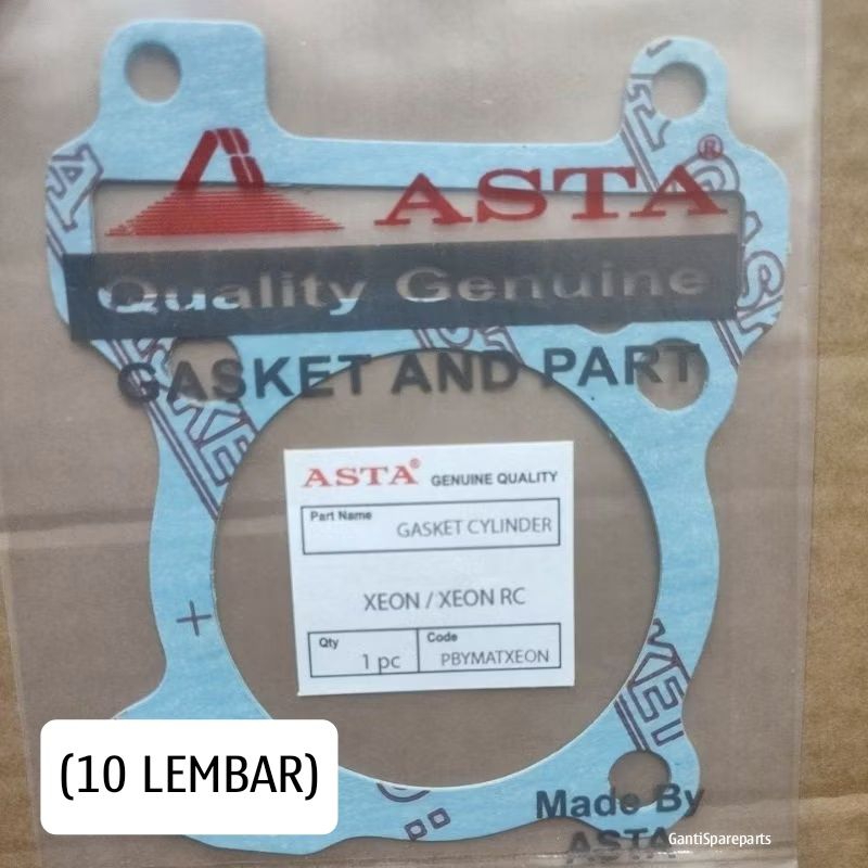 PAKING BLOK BAWAH ASTA XEON XEON RC (10 LEMBAR)