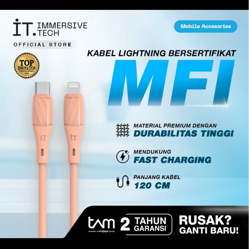 preloved kabel c to lightning IT