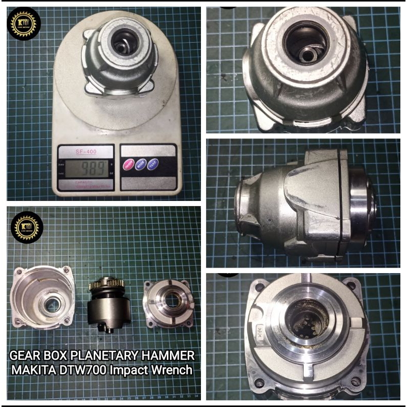gear box gear planetary kepala impact Makita DTW700 impact wrench cordless gearbox sparepart