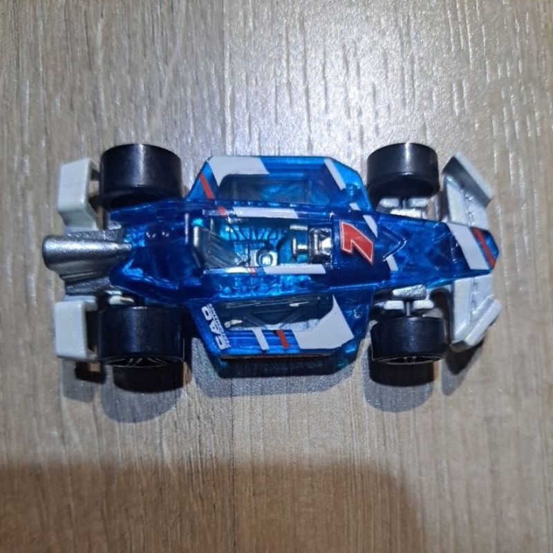 Hot wheels arrow dynamic biru putih loose