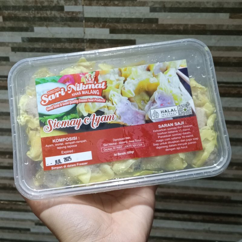 

SIOMAY AYAM UDANG FROZEN SARI NIKMAT