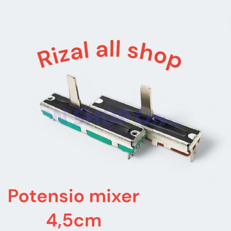 potensio geser 4,5cm mono dan stereo 10k