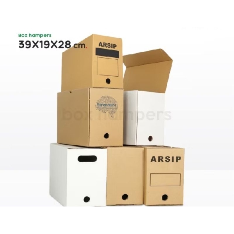 

Box File 39x19x28cm(Biasa)Karton/Boxfile/Arsip