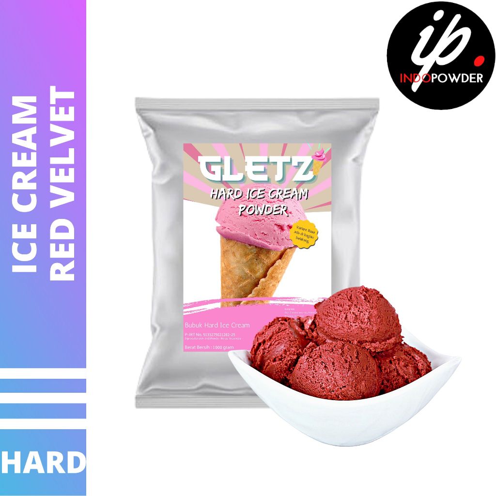 

Bubuk ICE CREAM REDVELVET 1Kg - Bubuk ES KRIM rasa RED VELVET 1Kg - Bubuk ES CREAM REDVELVET 1Kg