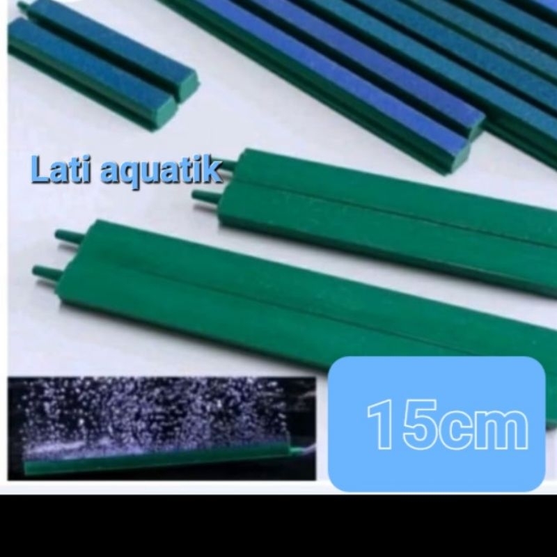 Batu Air stone Aerator Aquarium Panjang 15cm