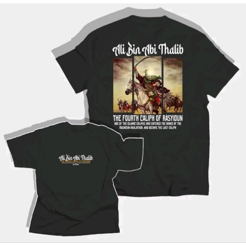 Kaos T shirt kata-kata Ali bin Abi Thalib