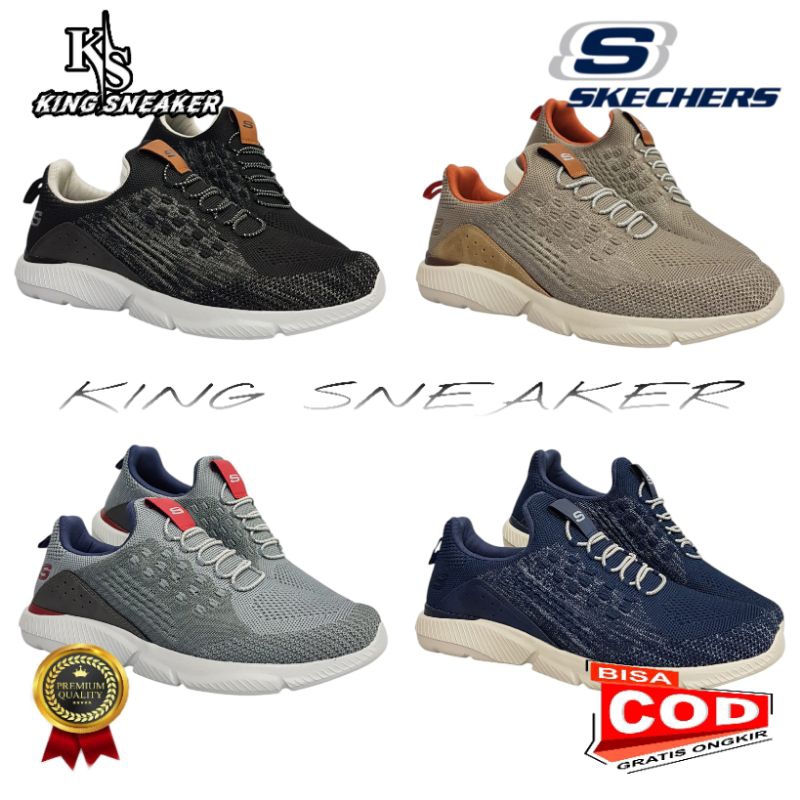 SKECHERS INGRAM STREET WAY / SEPATU PRIA / SEPATU SKECHERS PRIA / SEPATU SKECHERS