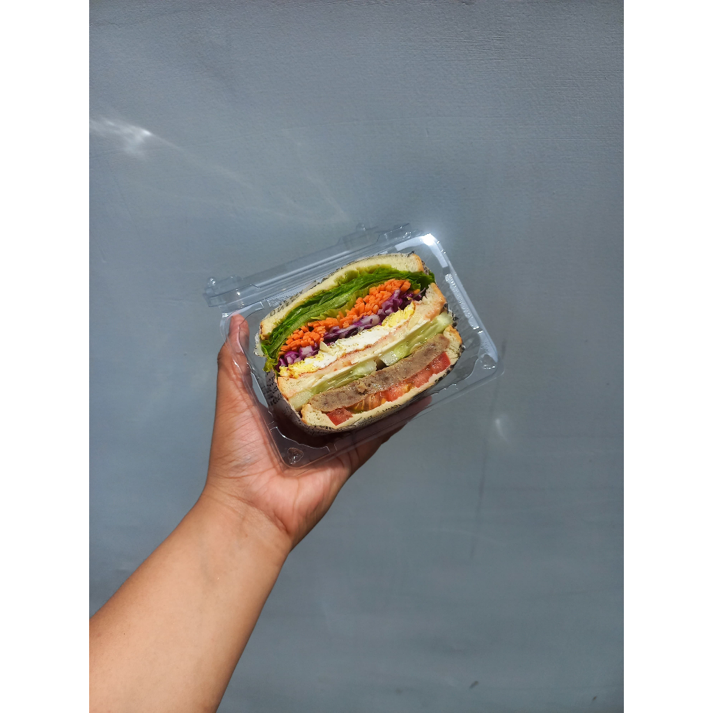 

Menu Makan Sehat SANDWICH CHICKEN/BEEF SETENGAH PORSI (khusus pengiriman instan)