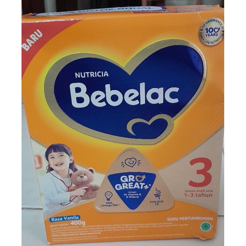 

Bebelac 3 Vanila 400gr