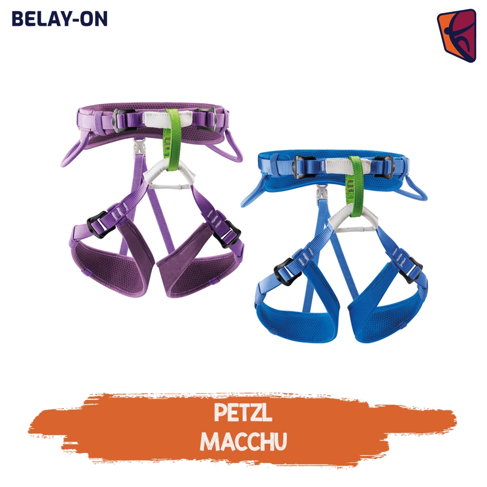 Petzl Macchu | Harnes anak Petzl Macchu | Harnes climbing anak | harness panjat anak | Harness Petzl