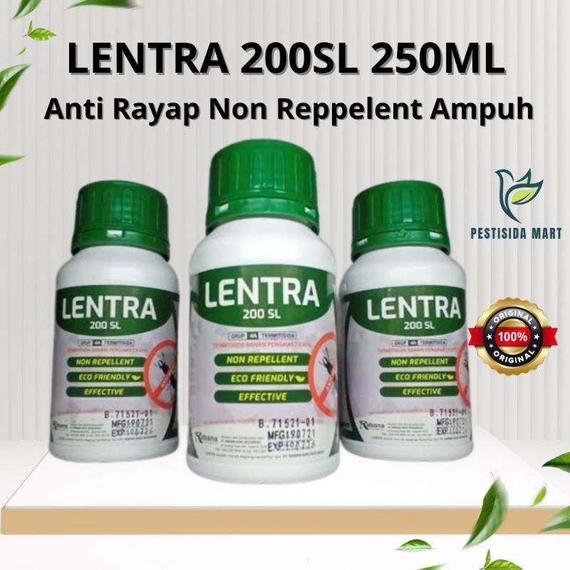 LENTRA 200SL ANTI RAYAP KOLONI AMPUH PEMBASMI PEMBUNUH RAYAP KAYU TANAH AMPUH IMIDAKLOPRID 250ML