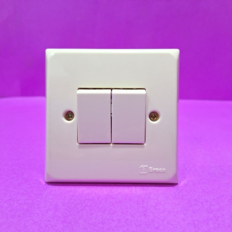 SAKLAR ENGKEL BROCO/SAKLAR SERI BROCO/STOP KONTAK BROCO/ SAKLAR+STOP KONTAK BROCO SERI ALLEGRA