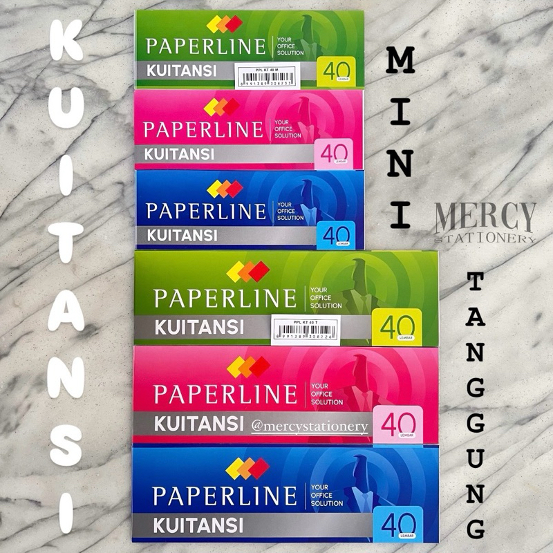 

Buku Kuitansi Mini Tanggung Paperline 40 Lembar Kwitansi