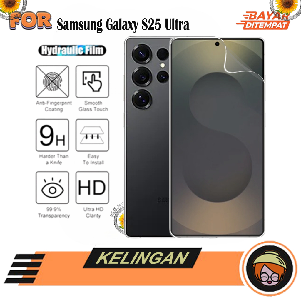Antigores Hydrogel Samsung Galaxy S25 Ultra/Samsung Galaxy S24 Ultra  Screen Layar