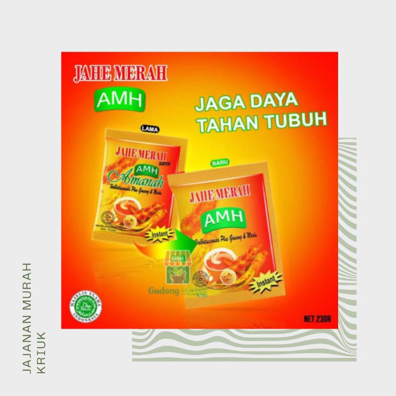 

AMH Jahe Merah – Minuman Sehat & Berkhasiat