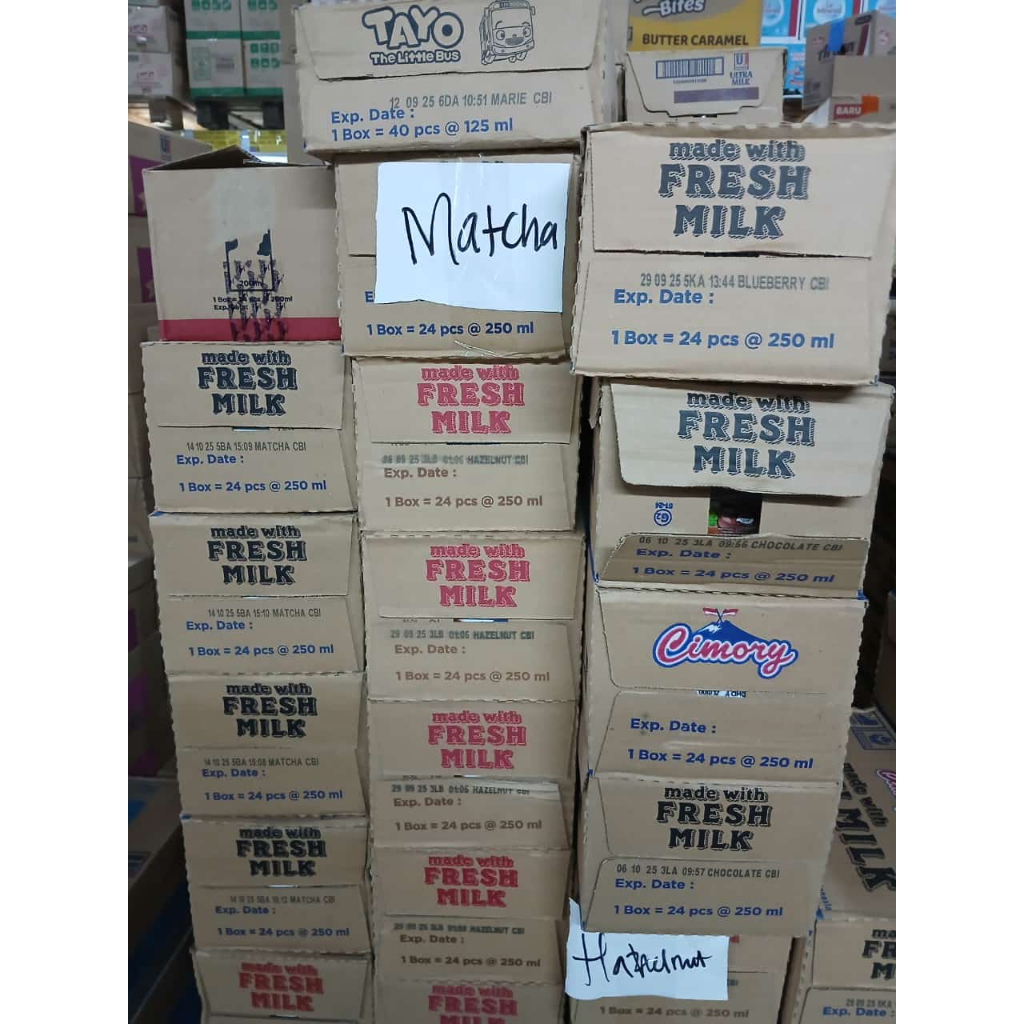 

1 DUS SUSU CIMORY UHT FRESH MILK ( 1 DUS isi 24 pcs @ 250 ml )
