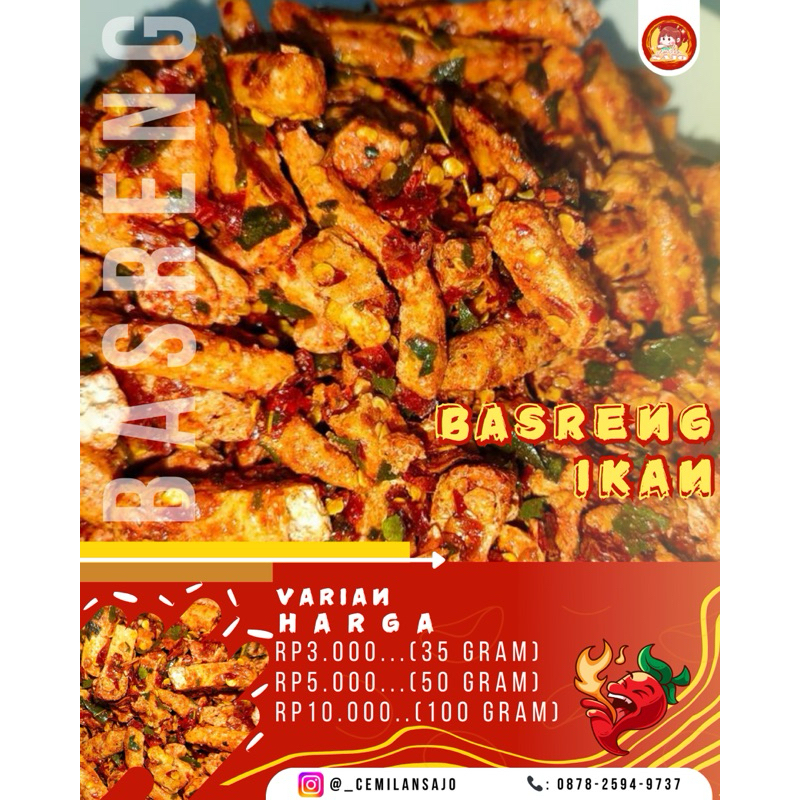 

Basreng Ikan Pedas Yang Gurih Enak Nendang Dan Murah!!