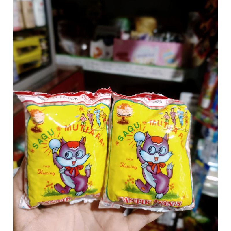 

SAGU MUTIARA CAP KUCING 100 GR