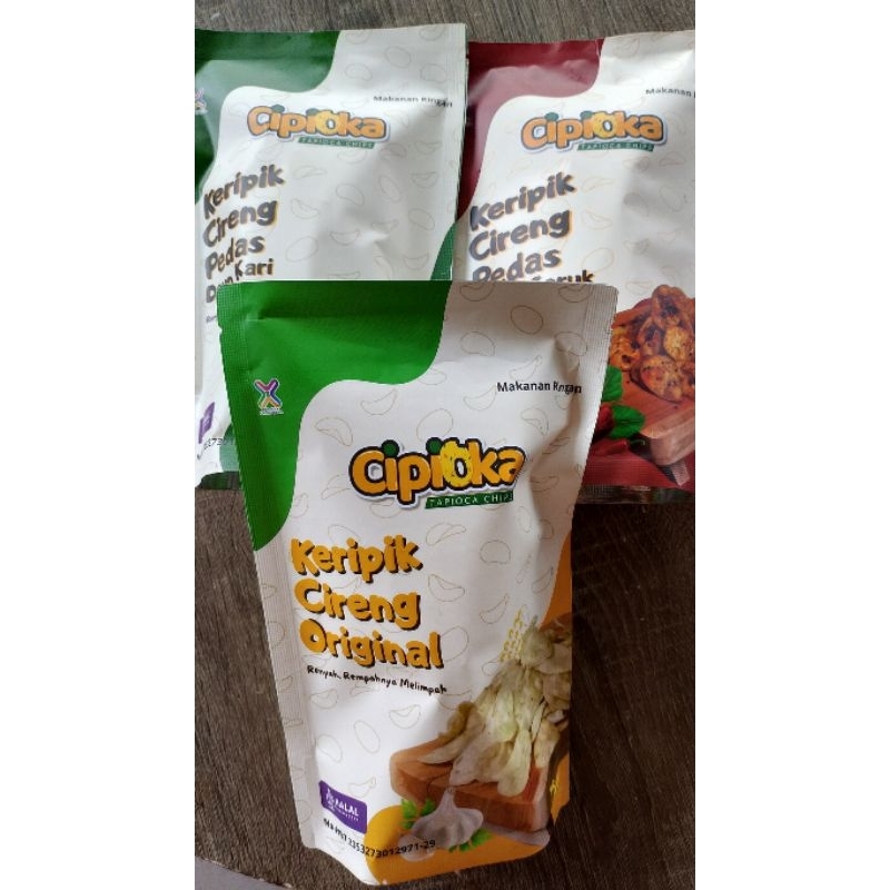 

keripik cireng /ori / pedas