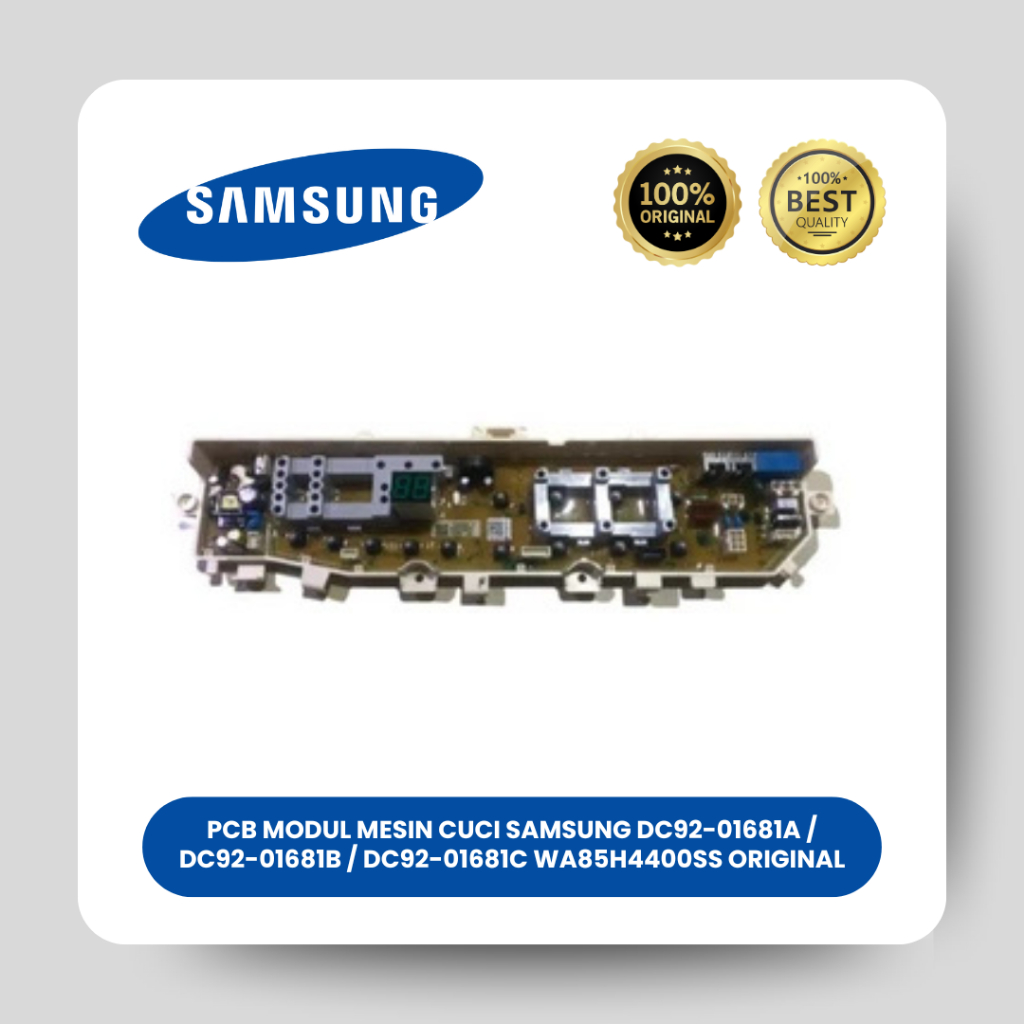 PCB MODUL MESIN CUCI SAMSUNG DC92-01681A / DC92-01681B / DC92-01681C WA85H4400SS ORIGINAL