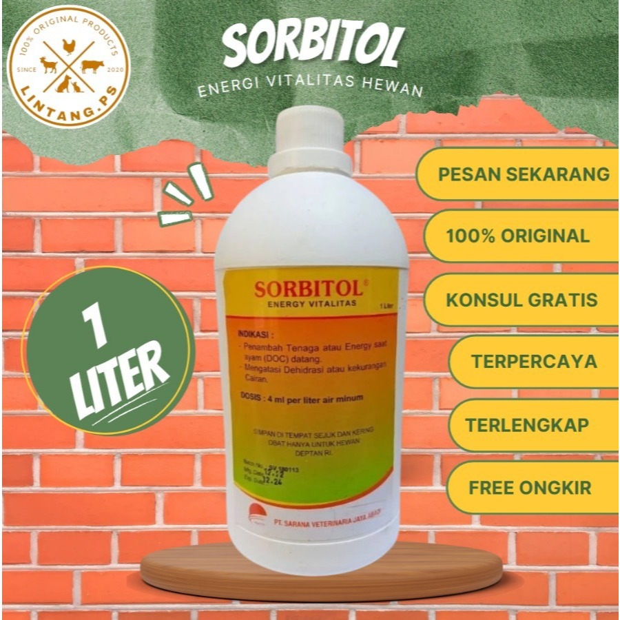 Veta Sorbitol 1 Liter - Sorbitol - Sorbitol Ayam - Sorbitol Cair