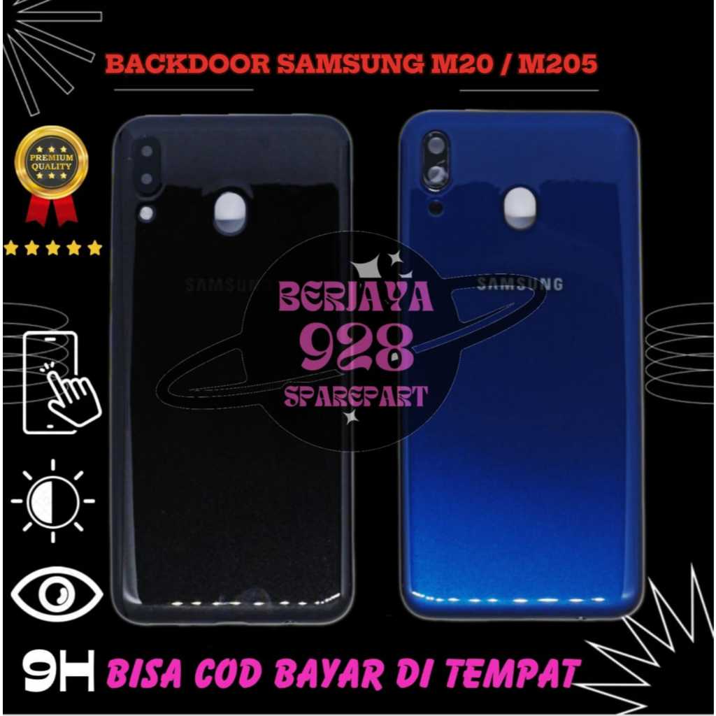 BACKDOOR / PENUTUP BELAKANG SAMSUNG M20 / M205 ORIGINAL NEW