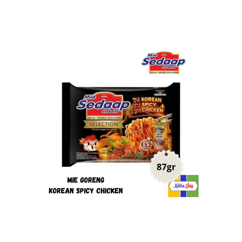 

Mie Sedaap Goreng Instan Korean Spicy Chicken