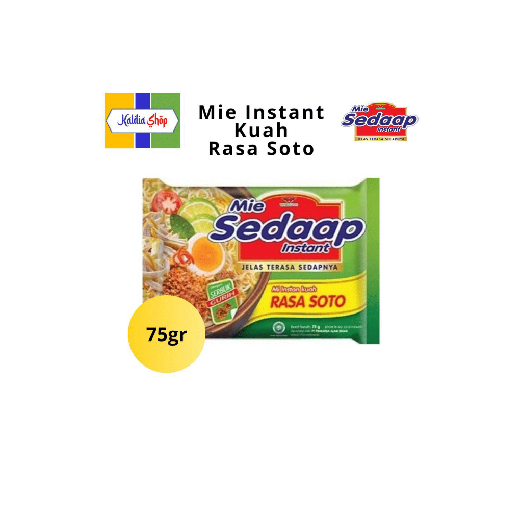 

Mie Sedaap Kuah Instant Rasa Soto