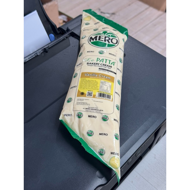 

MERO LE PATTA Vanilla cream / selai Vanila krim 1kg