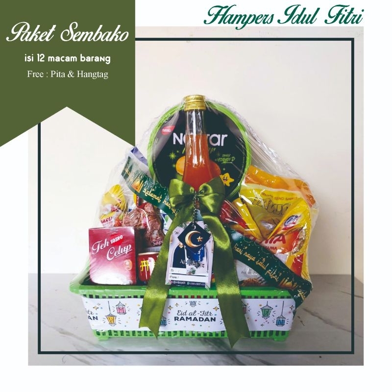 

Hampers Sembako Idul Fitri 2025/Parcel Lebaran Edisi Idul Fitri