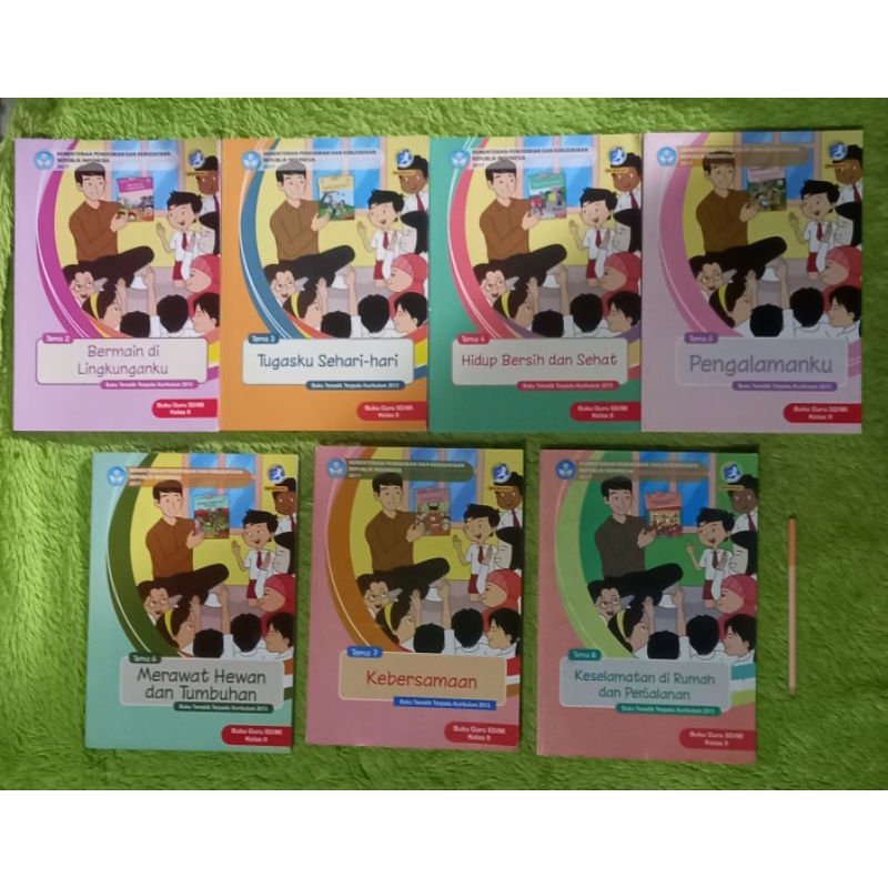 ORIGINAL BUKU GURU BUKU TEMATIK TERPADU KELAS 2 SD/MI KURIKULUM 2013 EDISI REVISI 2017 TEMA 2 3 4 5 