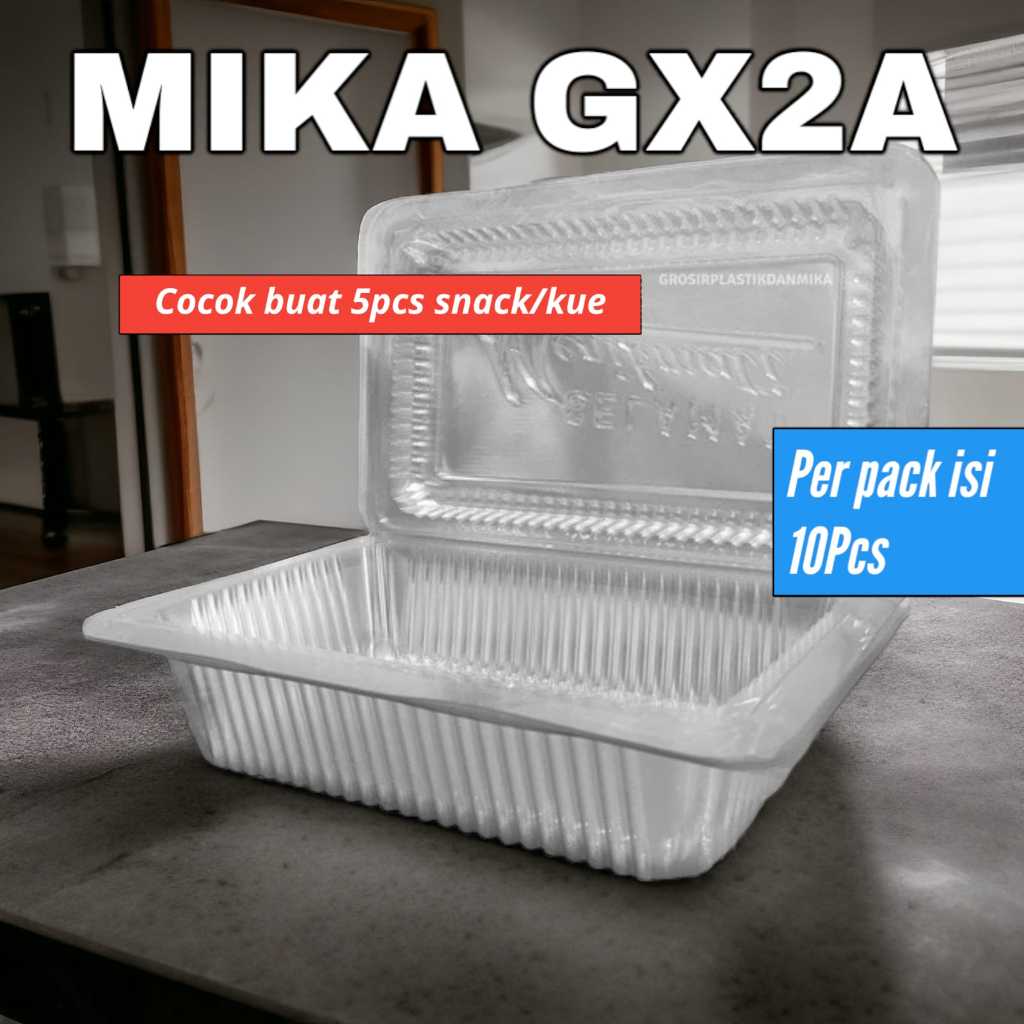 [100Pcs] Mika Plastik | Mika Kue | Mika Snack | Mika Gx2a Gx3 Gxx6a