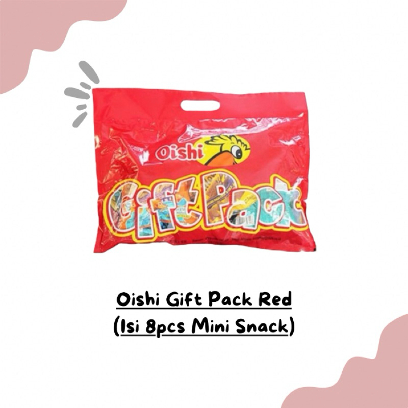 

Oishi Gift Pack Red (Isi 8 Macam Mini Snack)