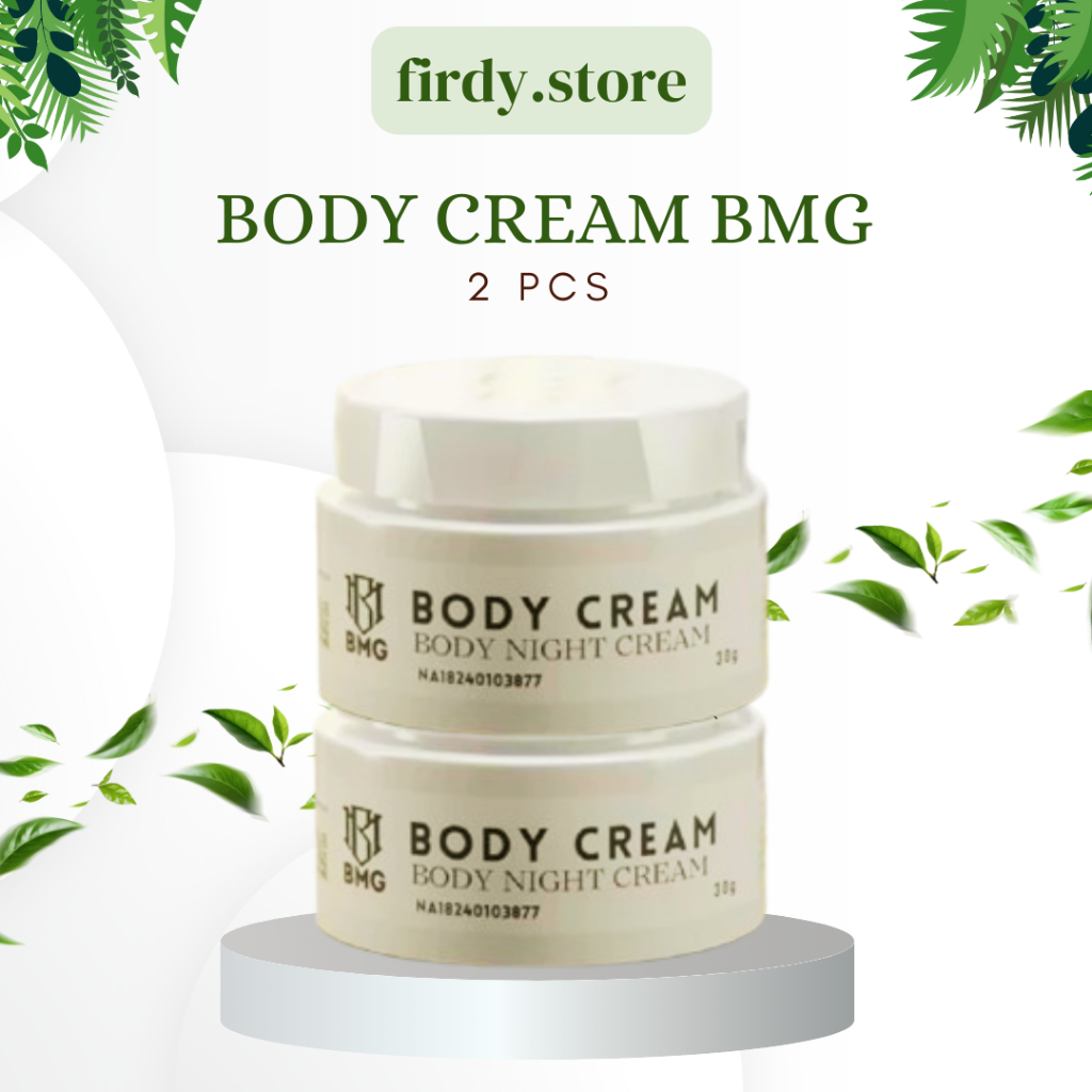 Bundling 2pcs Body Cream Biput Pemutih badan Original BMG perawatan Badan