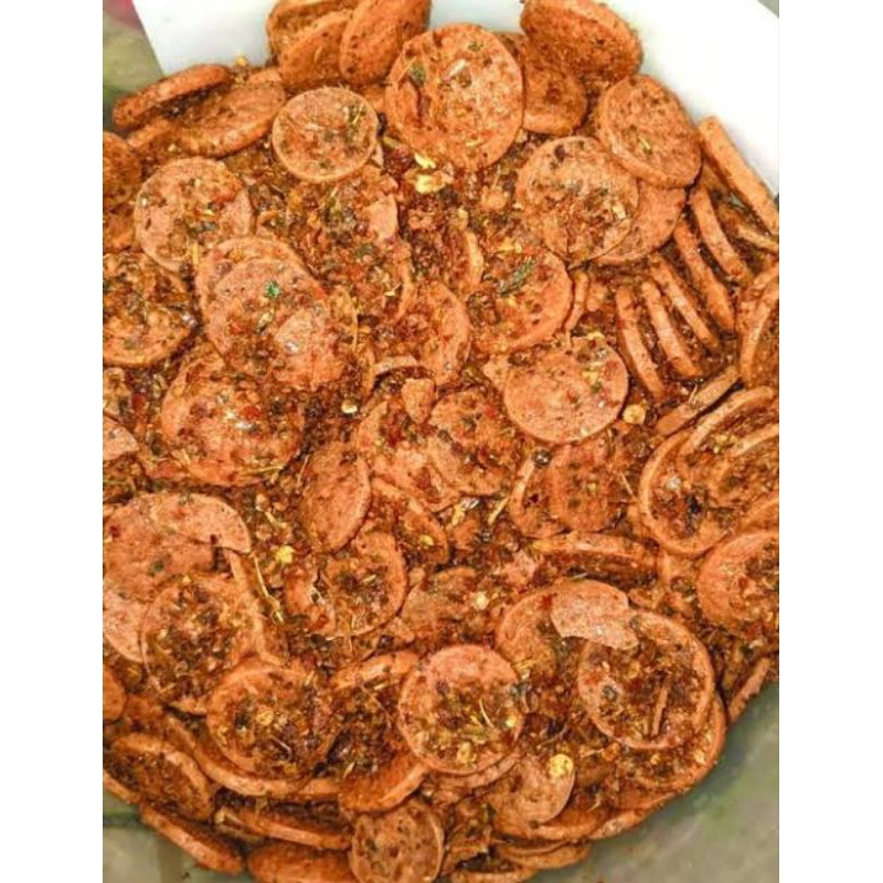

sosreng sosis goreng pedas daun jeruk 200 gr sosreng