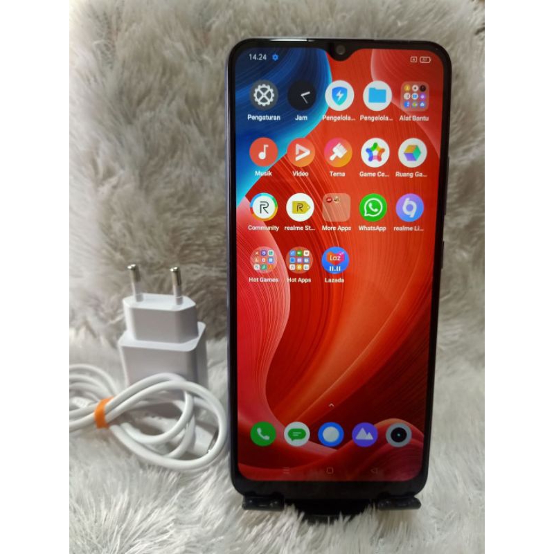JUAL HP SECOND REALME C15 RAM 4/64 ONLY