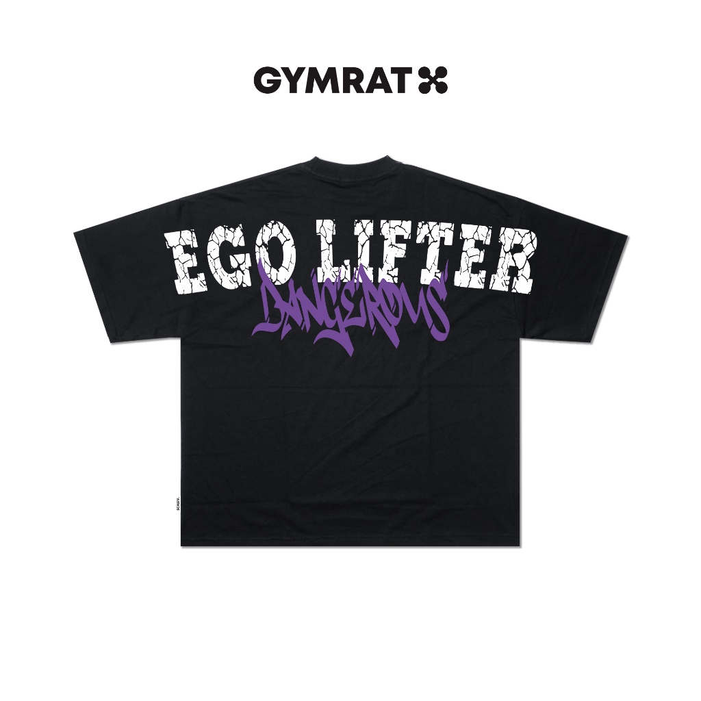 Gymrat X Sachstuff - Egolifter Tshirt Gym Series Oversize Tees