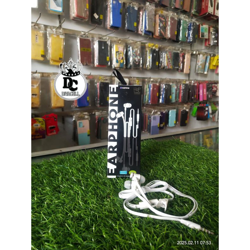 HEADSET EARPHONE HF HIPPO HOP