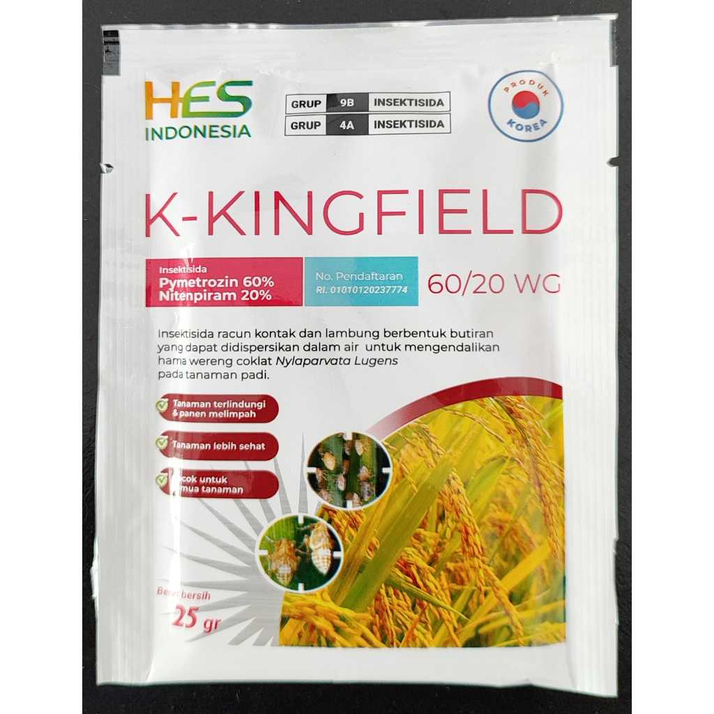 Insektisida K-Kingfield 60/20wg 25Gram - Pembasmi Hama Wereng