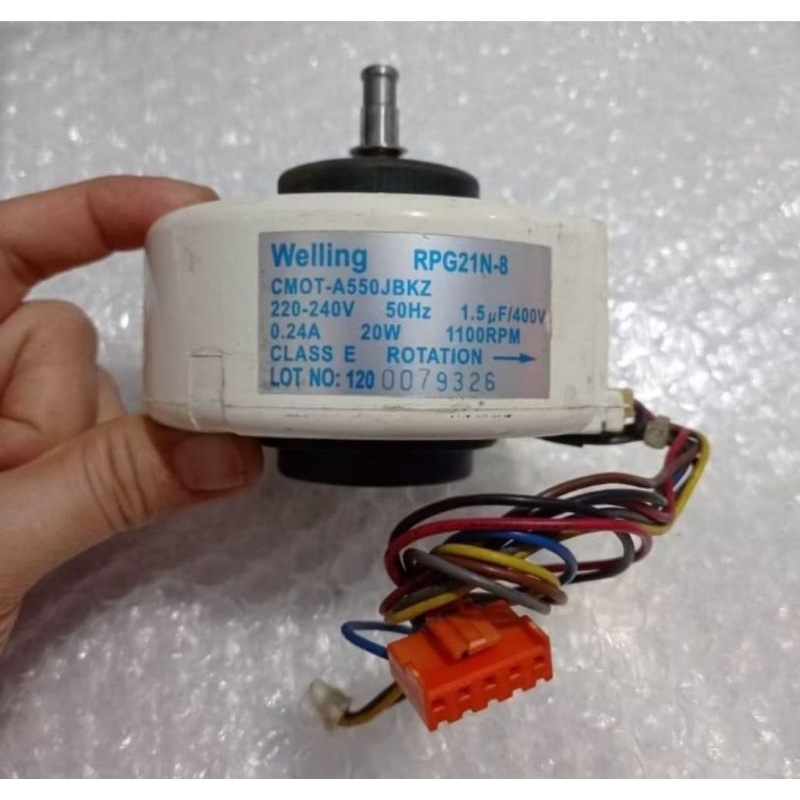DINAMO MOTOR FAN AC SHARP INVERTER NSY CMOT-A550JBKZ ORIGINAL