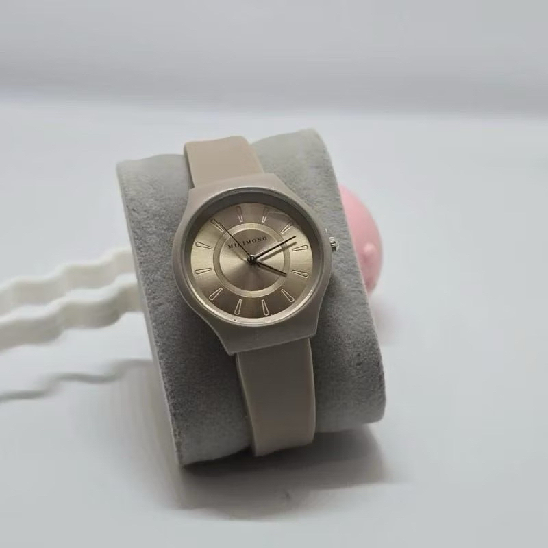[COD] Jam Tangan Wanita Simpel Elegan Mikimono Rubber