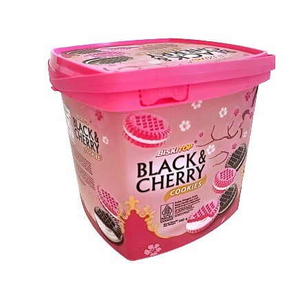 

Biskitop Black & Cherry Cookies 360gr - Kukis Jar