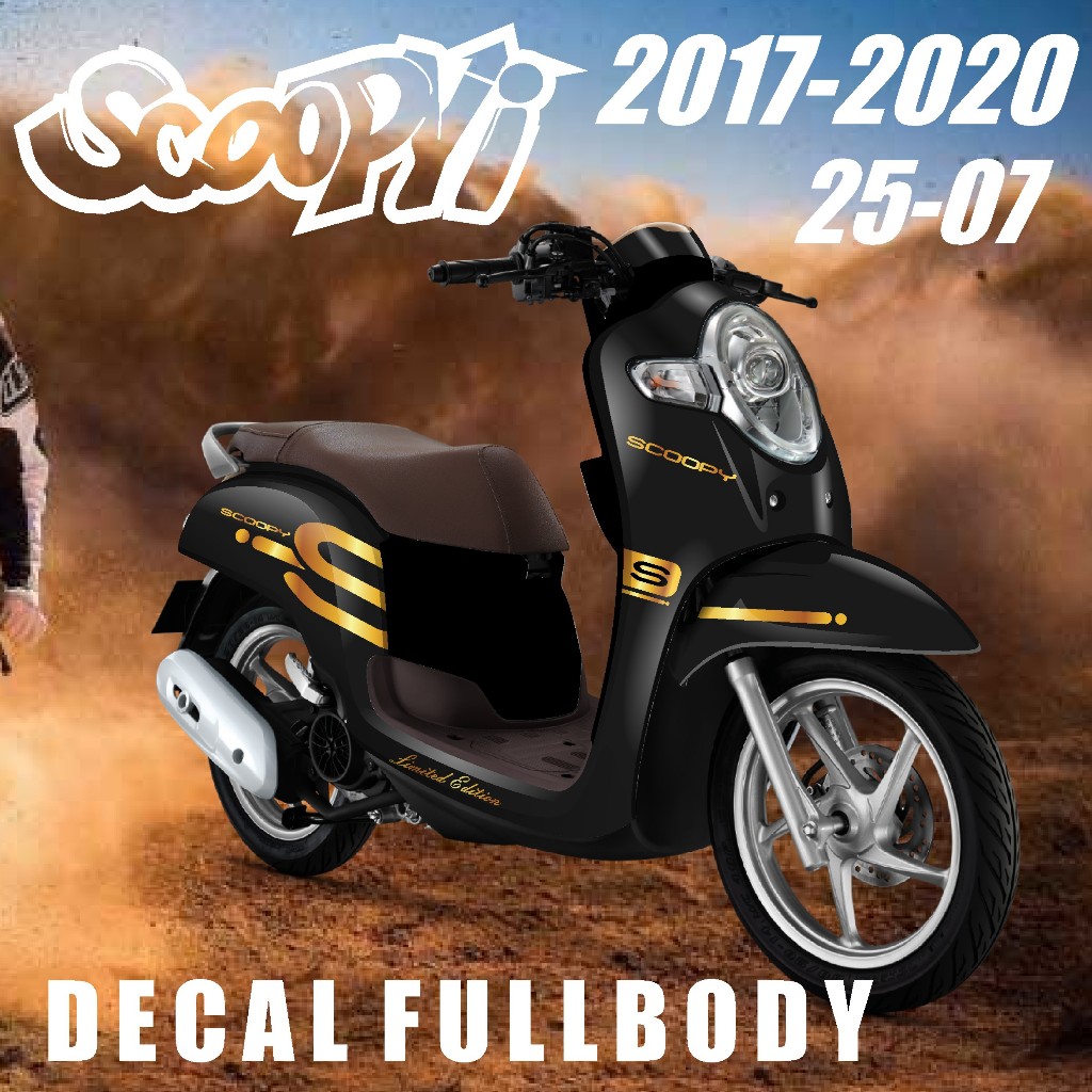 (COD) DECAL TERBARU SCOOPY 2017 TAHUN 2017 2018 2019 2020 SCOOPY 2017 FULL BODY SCOOPY 2017 VARIASI 