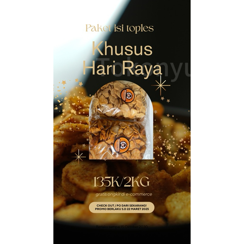 

COMET PAKET ISI TOPLES HARI RAYA